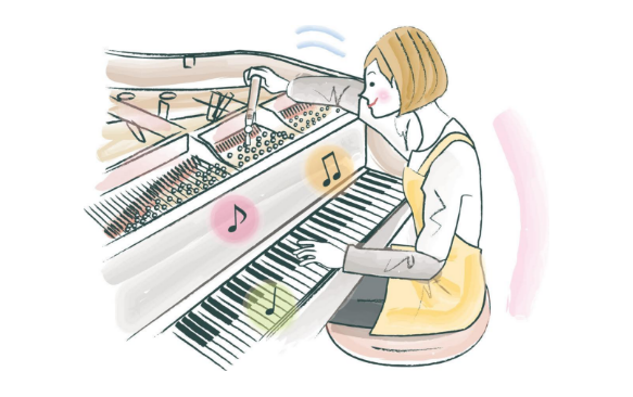 中古ピアノの調律、基本を知る