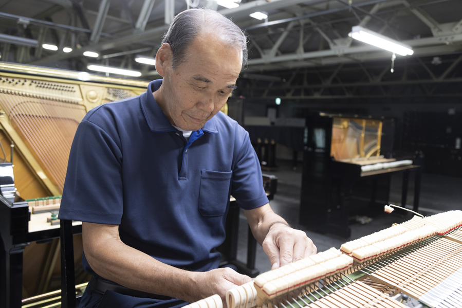 「ピアノが持つ最高のパフォーマンスをいかに引き出せるかが鍵」という山田